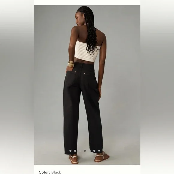 NWT Anthro Pilcro Wanderer relaxed pants - Picture 3 of 7